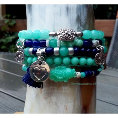 Ibiza turquoise blauw Ibiza turquoise blauw